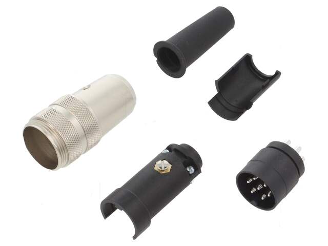 Connector: M16; stekker; 680; mannelijk; PIN: 7; niet afgeschermd Connector: M16; stekker; 680; mannelijk; PIN: 7; niet afgeschermd